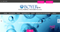 Desktop Screenshot of groupeboyer.com